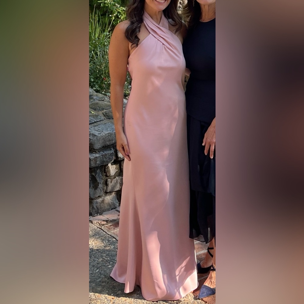 BHLDN Soft Pink A-Line Skirt - Picture 7 of 7